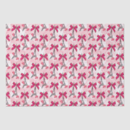 Parijs met een boog tissuepapier