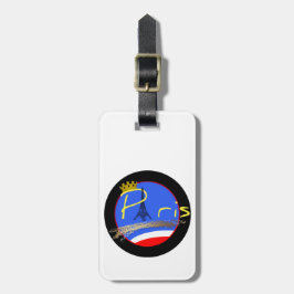 Parijs met het Bagagelabel van de Eiffeltoren