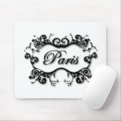 Parijs met scrollen muismat (Met muis)