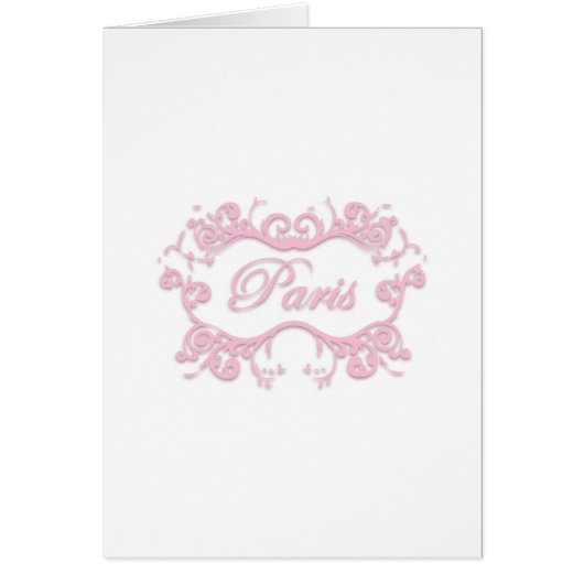 Parijs met Scrollen roze (Voorkant)