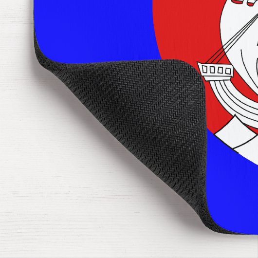 Parijs met Shield, Frankrijk Muismat (Hoek)