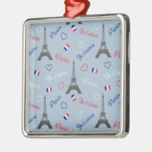 Parijs Metalen Ornament (Links)
