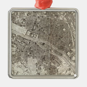 Parijs Metalen Ornament