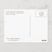  Parijs Mode Collage Oh La La La La La! Briefkaart (Achterkant)