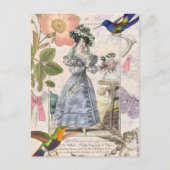  Parijs Mode Collage Oh La La La La La! Briefkaart (Voorkant)