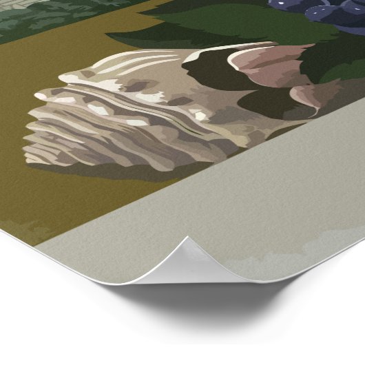  Parijs Mode Reisposter Poster (Hoek)