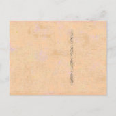 Parijs Modes 2- Briefkaart / Uitnodiging / RSVP (Achterkant)