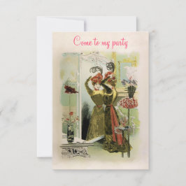 Parijs Modes ~ Uitnodigingen / RSVP #18