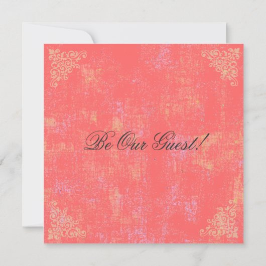 Parijs Modes ~ Uitnodigingen / RSVP #18 (Achterkant)