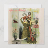 Parijs Modes ~ Uitnodigingen / RSVP #18 (Voorkant)