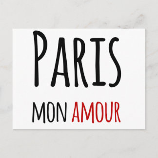Parijs, mon amour briefkaart