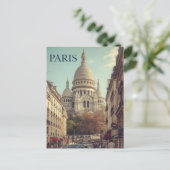 Parijs Montmartre Briefkaart (Staand voorkant)