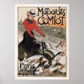 PARIJS - MOTOCYCLES COMIOT 1899 POSTER (Voorkant)