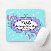 "Parijs" Muismat (Met muis)