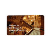 Parijs museumlabel etiket (Voorkant)