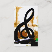 parijs - muziek visitekaartje (Achterkant)