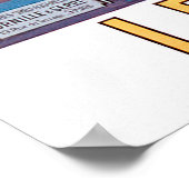 Parijs-nekreisposter teruggezet poster (Hoek)