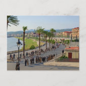 Parijs Nice Fietsers in Nice 19 maart 1933 Briefkaart (Voorkant)