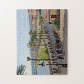 Parijs Nice Fietsers in Nice 19 maart 1933 Legpuzzel (Verticaal)