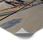 Parijs Nice Fietsers in Nice 19 maart 1933 Poster (Hoek)