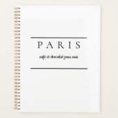 Parijs Notitieboek (Voorkant)