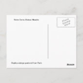  Parijs, Notre Dame, Bateau Mouche Briefkaart (Achterkant)