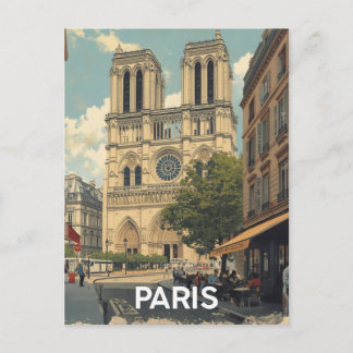 Parijs Notre Dame Briefkaart