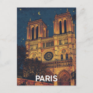 Parijs Notre Dame Briefkaart