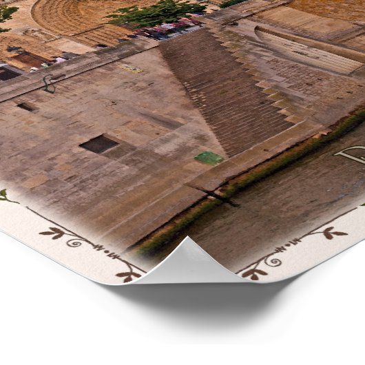 Parijs - Notre Dame Poster (Hoek)