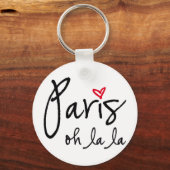 Parijs oh la la sleutelhanger (Voorkant)