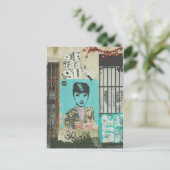 Parijs: ontbijt bij tiffany alstublieft? briefkaart (Staand voorkant)