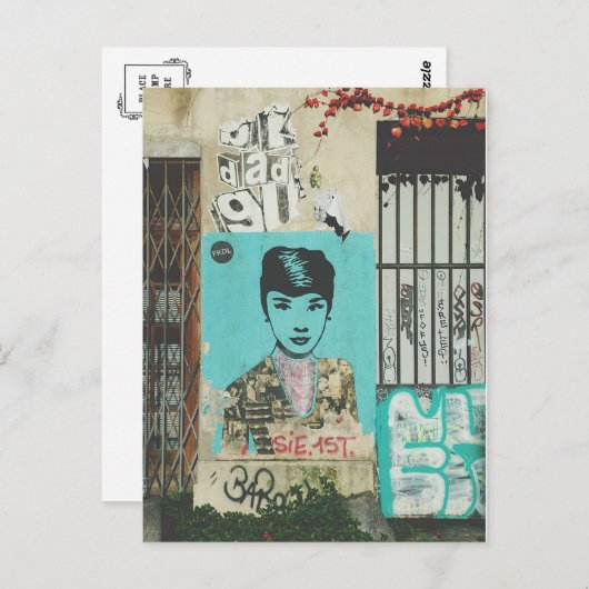 Parijs: ontbijt bij tiffany alstublieft? briefkaart (Voorkant / Achterkant)