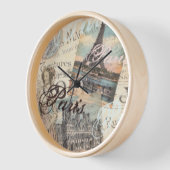  Parijs ontkoppeling Landmarks typografie Ronde (Hoek)