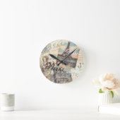  Parijs ontkoppeling Landmarks typografie Ronde Klok (Huis)