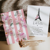 Parijs Ooh la la minimalistisch Frans vrijgezellen Kaart