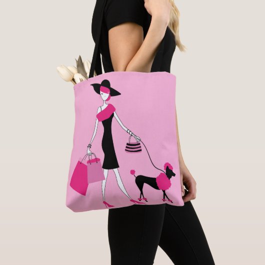 Parijs Ooo, La La! Tote Bag (Dichtbij)