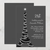 Parijs op 21ste uitnodiging van 21 september (Voorkant / Achterkant)