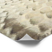 Parijs, op een regenachtige dag poster (Hoek)