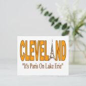 Parijs op het Briefkaart van Erie van het Meer (Staand voorkant)