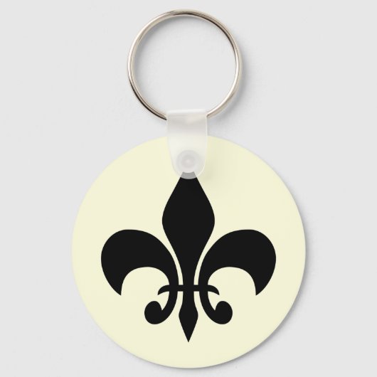 Parijs op het Sleutelhanger Night Off White (Voorkant)