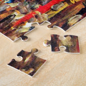 Parijs op nationale dag, Claude Monet Legpuzzel (Zijkant)