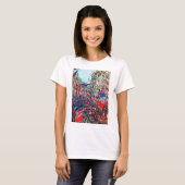 Parijs op nationale dag, Claude Monet T-shirt (Voorkant volledig)