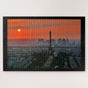Parijs op Sunset Legpuzzel