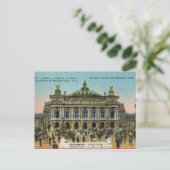 Parijs,    Opera Briefkaart (Staand voorkant)