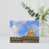 Parijs opera house briefkaart (Staand voorkant)