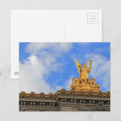 Parijs opera house briefkaart (Voorkant / Achterkant)