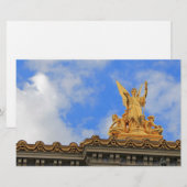 Parijs opera house briefpapier (Voorkant / Achterkant)
