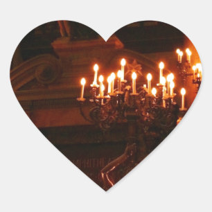 Parijs Opera House/Palais Garnier Hart Sticker