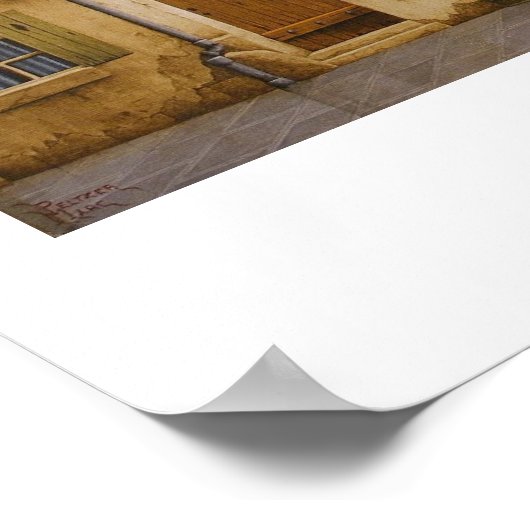 Parijs overdag poster (Hoek)