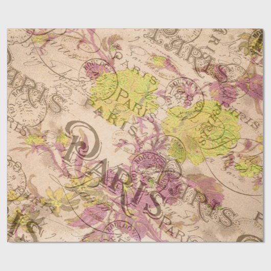 Parijs-pakpapier Cadeaupapier (Vlak)